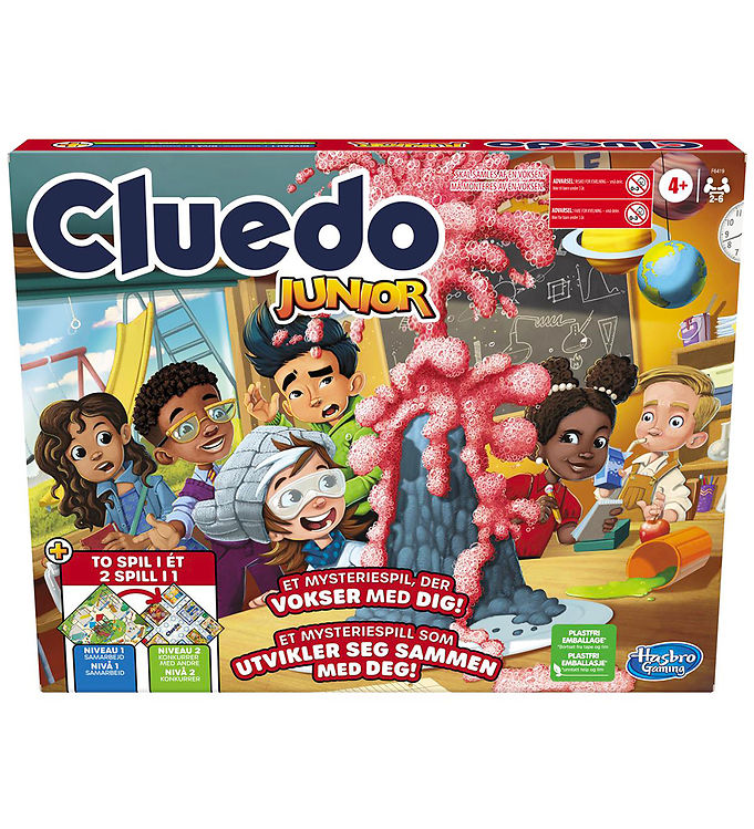 Hasbro Board Game - Cluedo Junior - 2 Games In 1 » ASAP Shipping