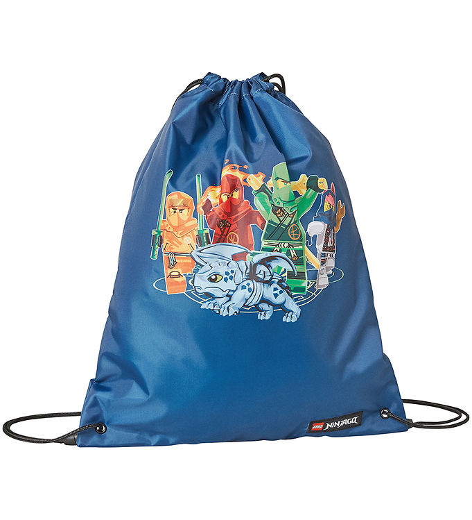 Lego   Ninjago Gymnastikpåse Marinblå M. Tryck