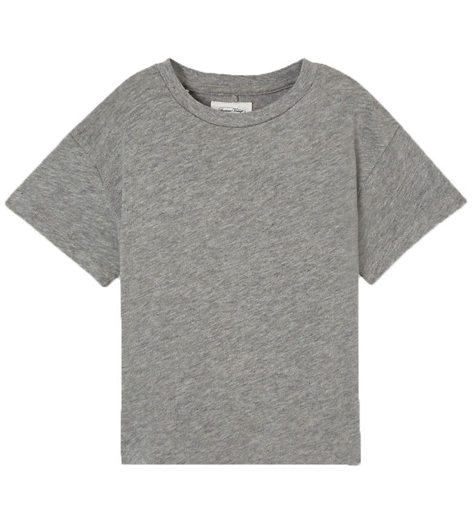 American Vintage T Shirt Heather Grey