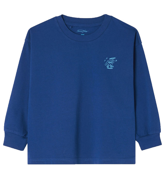 American Vintage Tröja Vintage Royal Blue