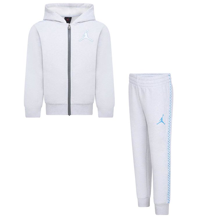 Jordan Sweatset Reines Platin Heather KW DE
