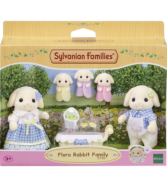 Sylvanian Families - Flora Rabbit Familie - 5735 | KW DE