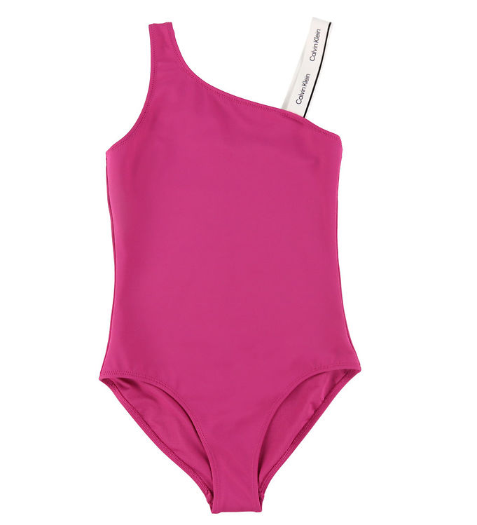 Calvin Klein Baddrakt Bright Damson