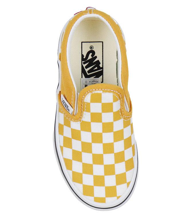 Vans Chaussures Classic Slip On Damier Golden Glow KW LU
