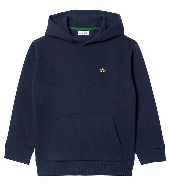 Lacoste hoodie with lacoste on hood on sale