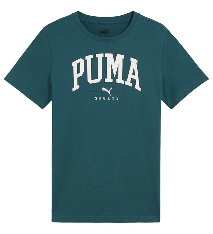 Puma T Shirt Trupp Big Grafik Tee Kallt Green