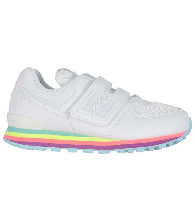 New Balance Shoe 574 White Team Sky Blue KW IE