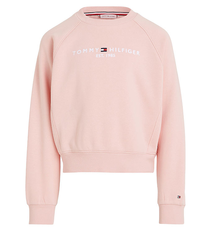 Tommy Hilfiger Sweatee Shirt Beskuren Essential Soft Rose