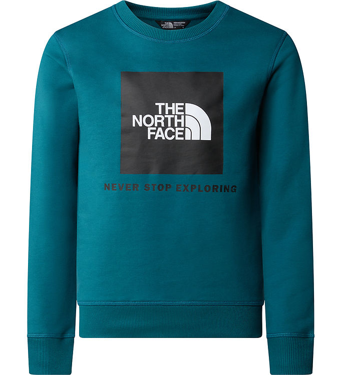 North face sweatshirt blue online