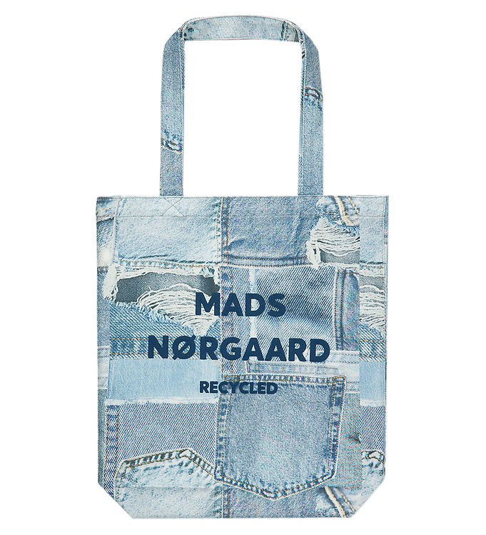 Mads Nørgaard Shoppingvaska Återvunnen Boutique Aten Denim A