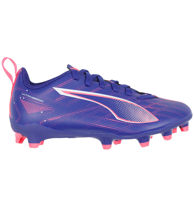 Puma Football Boots Ultra 5 Play FG AG Jr Lapis Lazuli White KW IE