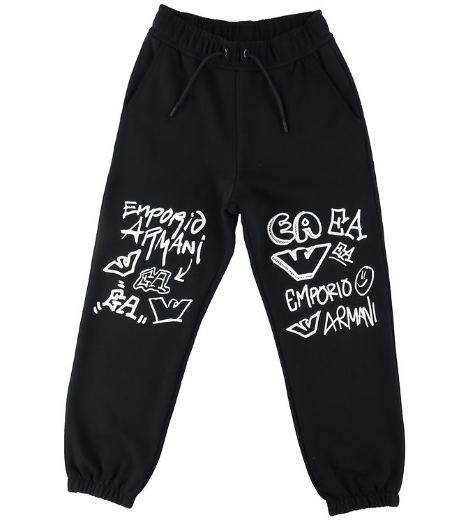 Emporio Armani Sweatpants Svart M. Vit
