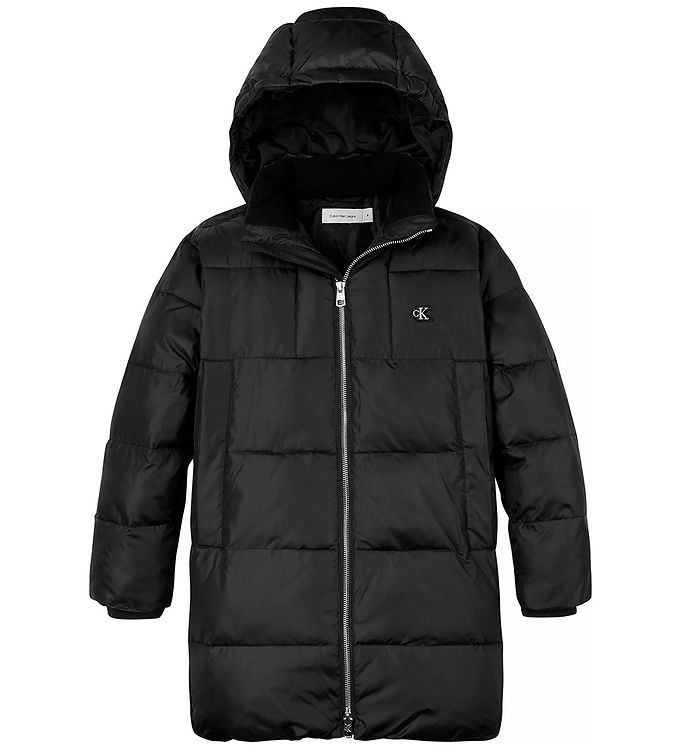 Calvin Klein Vadderad Kappa Essential Svart