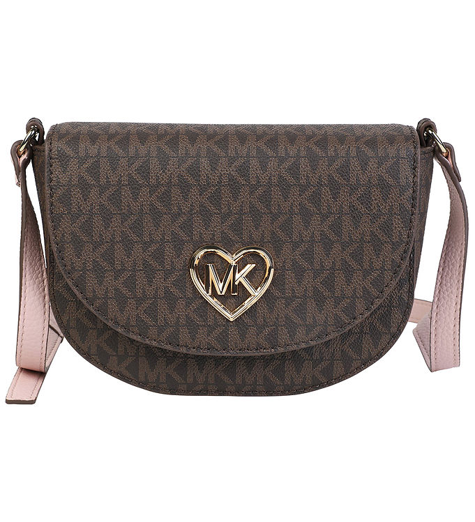 Michael Kors Axelvaska Brun M. Logotyper