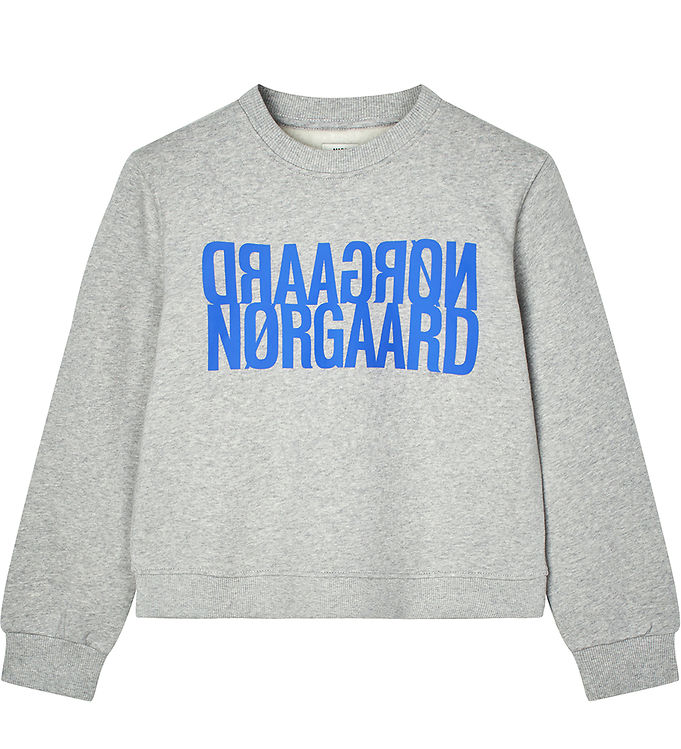 Mads Nørgaard Sweatee Shirt Talinka Light Grey Melange