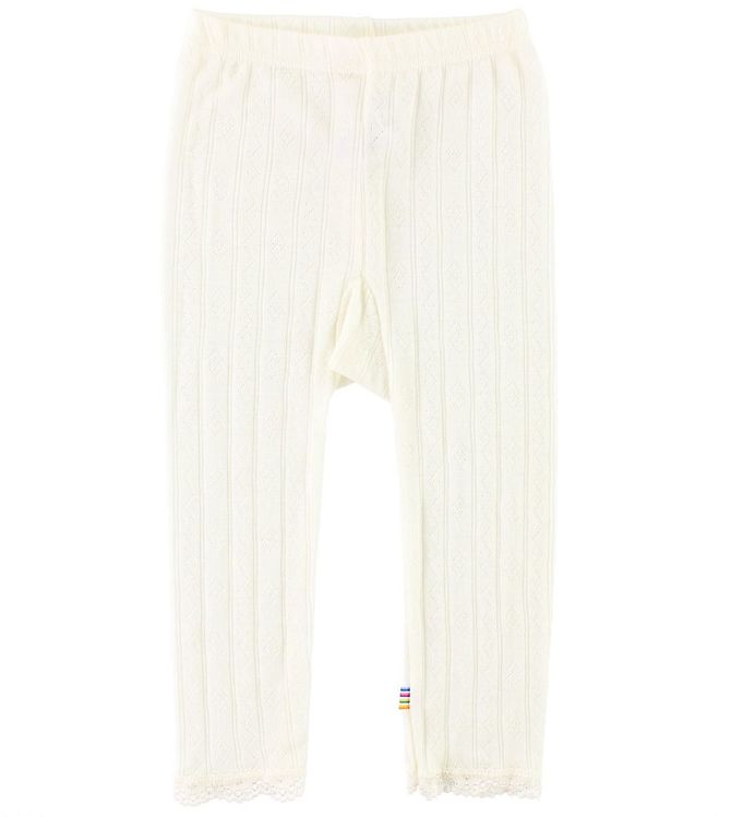 Joha Leggings - Wool/Silk - Off-White Pattern » Cheap Shipping