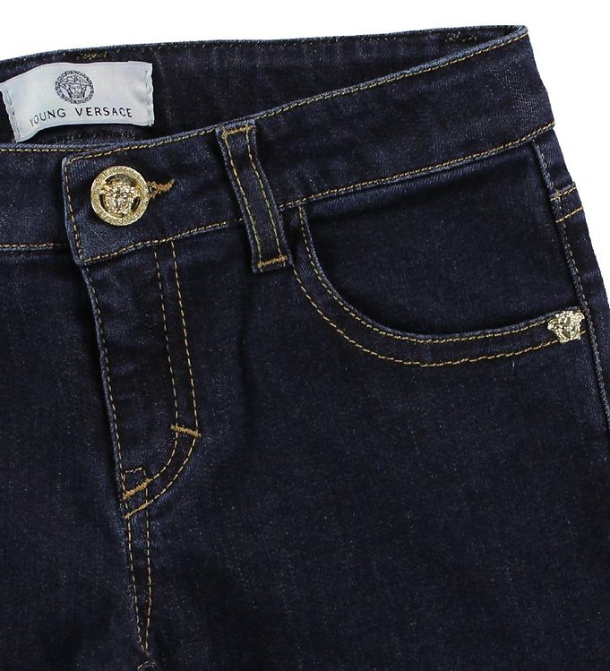 Young Versace Jeans - Navy Denim » Cheap Shipping » Kids Fashion