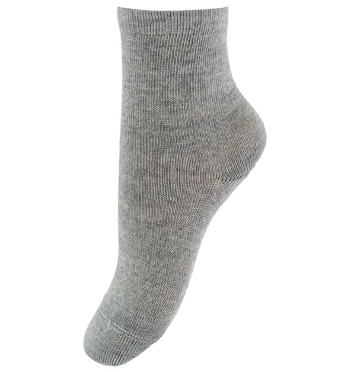 MP Socks - Wool/Cotton - Grey Melange » ASAP Shipping