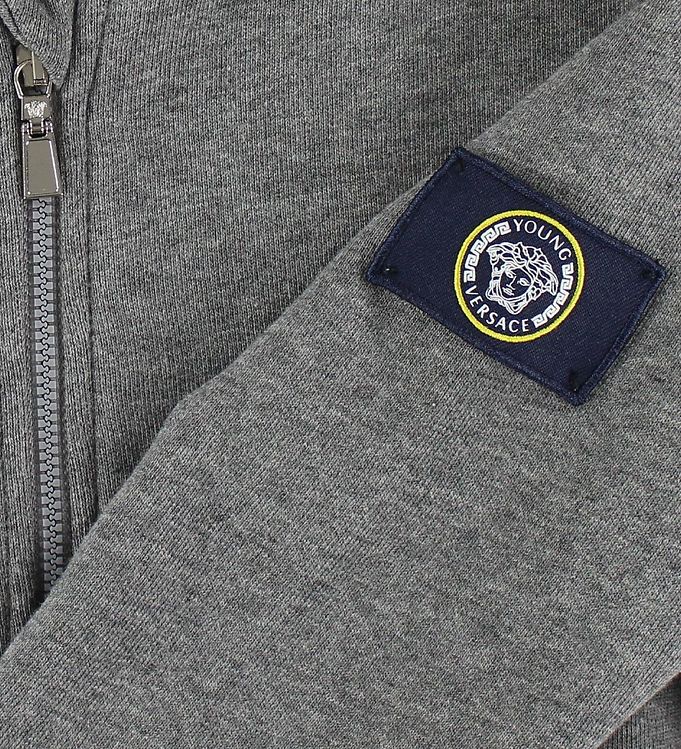 Grey versace tracksuit sale