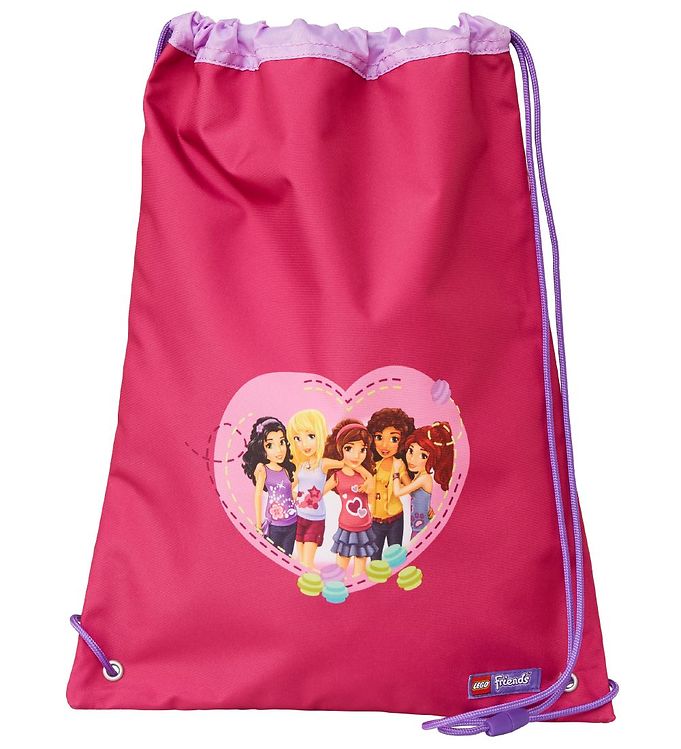 Lego School Backpack Set - LWOutbag Friends Confetti