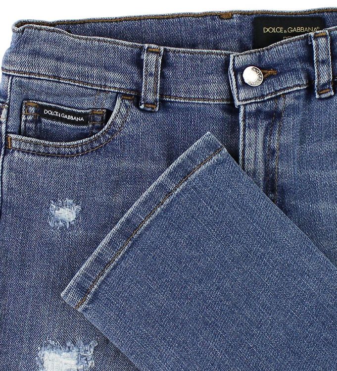too much Mystery gray Dolce & Gabbana Jeans - Blue Denim » Fast and Cheap Shipping
