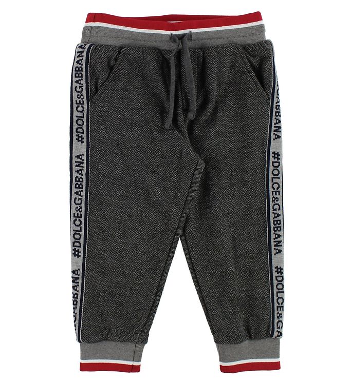 Dolce & Gabbana Byxor Viskose/ull/akryl Koksgrå