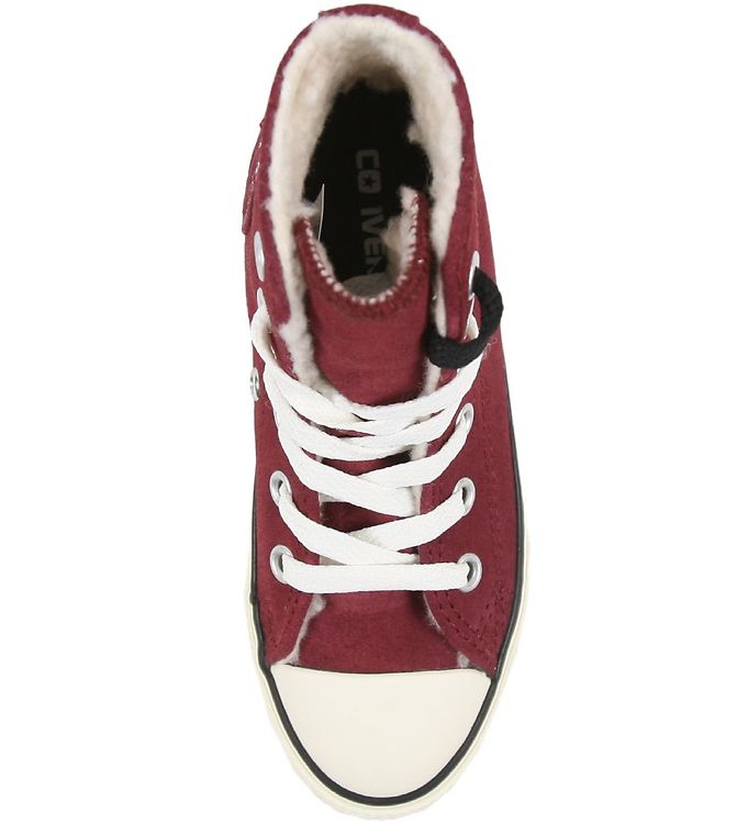 Idioot type vuilnis Converse All Star Hallo - Bordeaux m. Voering » Snelle Levering