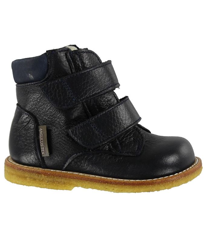 Winter Boots - - Navy w. Lining/Velcro