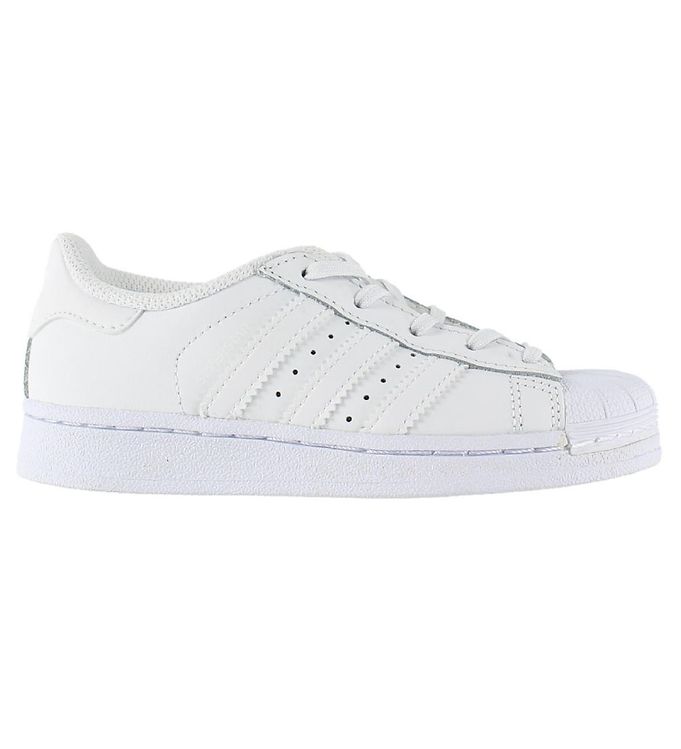 adidas Originals Sneakers - Superstar - White w. Laces