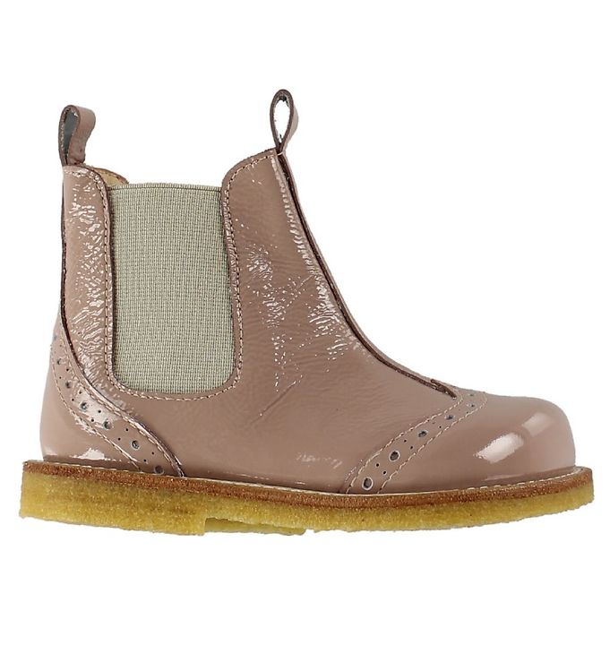 Skygge Ambient procent Angulus Boots - Chelsea - Dusty Rose w. Pointelle » Kids Fashion