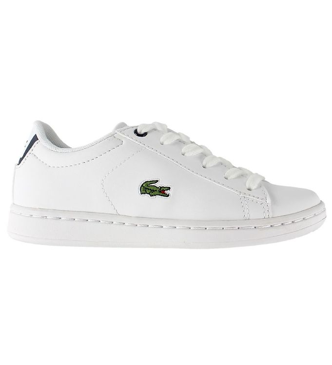 Barcelona Levere Isaac Lacoste Sneakers - Carnaby - White/Navy w. Laces » ASAP Shipping