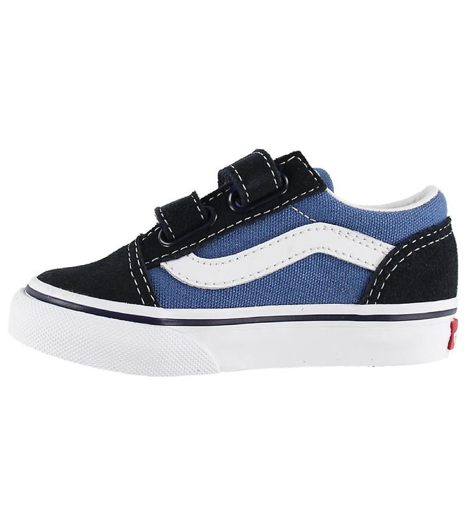 VANS Old Skool V Kids Velcro Shoes BLACK/WHITE Tillys, 44% OFF