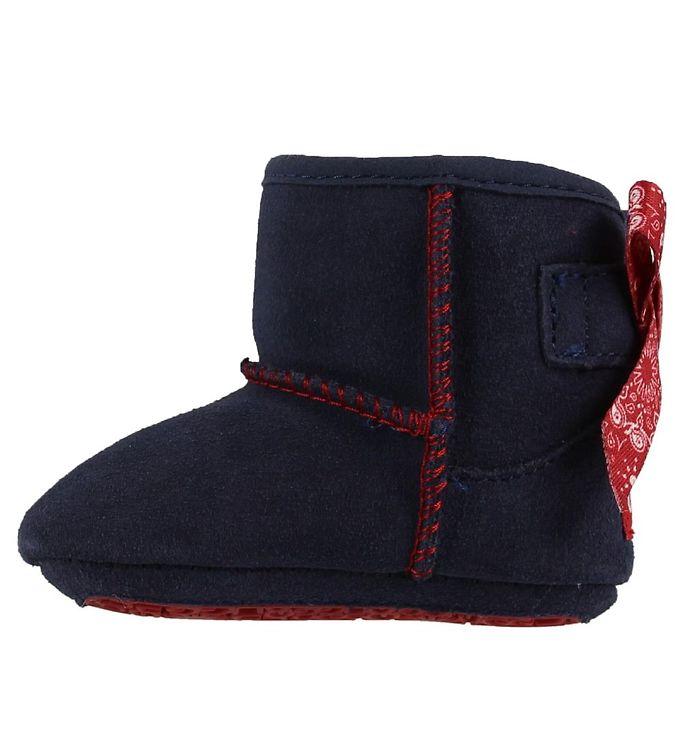 Red and blue shop uggs