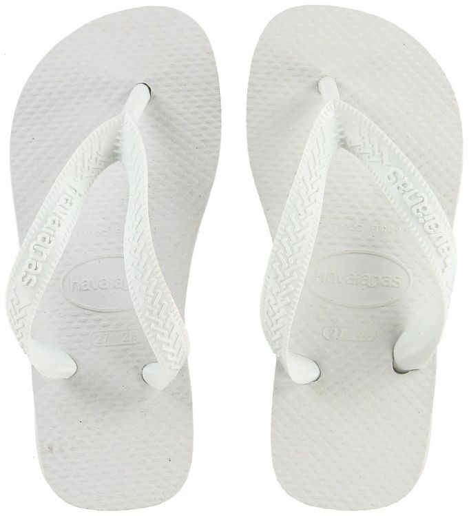 white havaianas flip flops