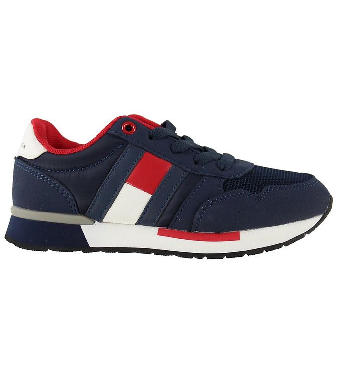 Tommy Hilfiger Sneakers - Low Cut Lace-Up - Navy » ASAP Shipping