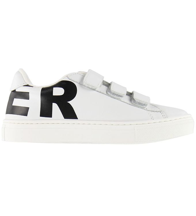 Moncler Sneakers - Martin Scarpa - White w. Logo » Fast Shipping