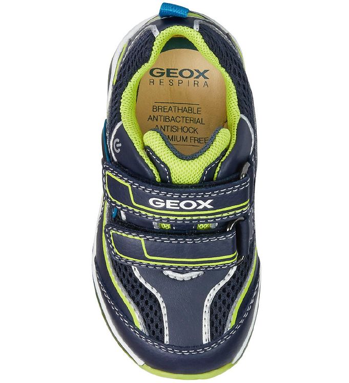 profiel Menagerry huurling Geox Shoes - Todo - Navy/Lime w. Blinkers - Quick Shipping