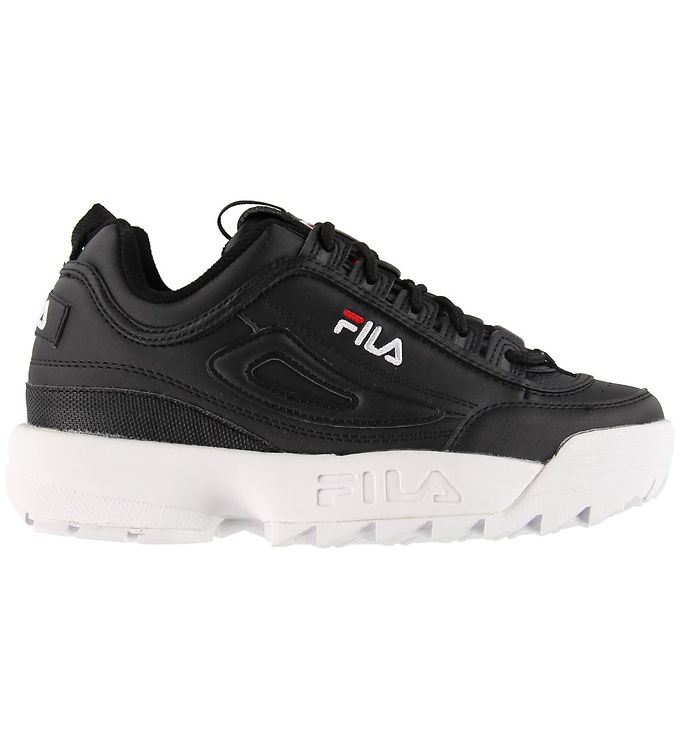 Fila Disruptor Low Sneakers In Black