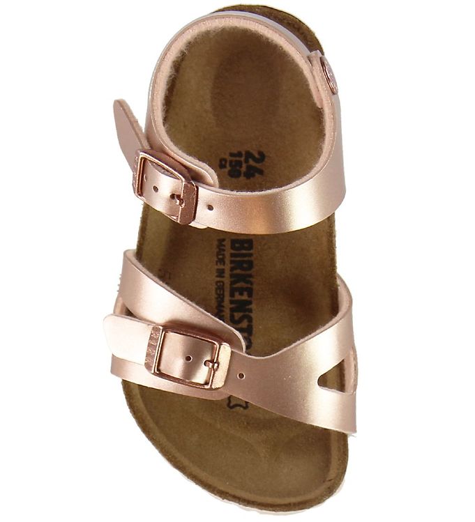 Birkenstock Sandals - Rio Kids - Metallic Copper ASAP Shipping