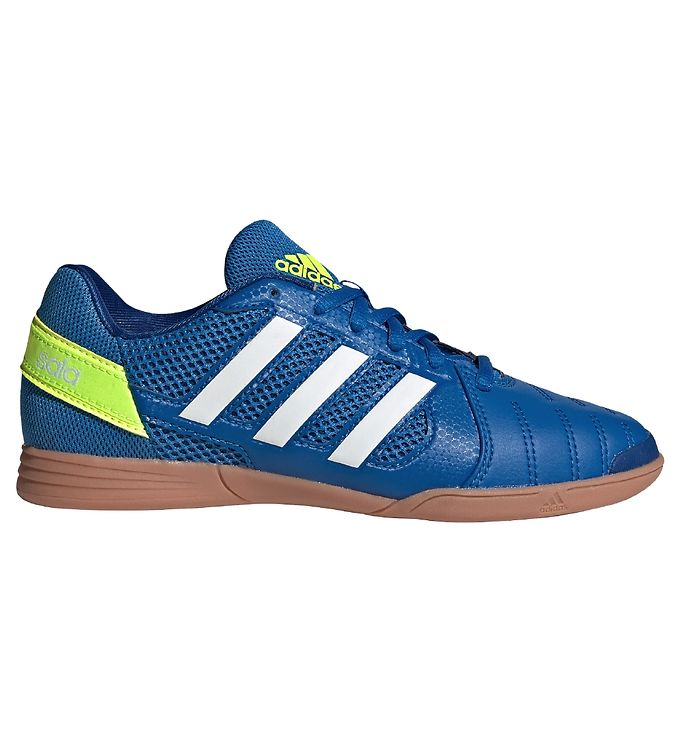 Contratista Pulido Excelente adidas Performance Shoes - Football - Top Sala - Blue/Neon Yello