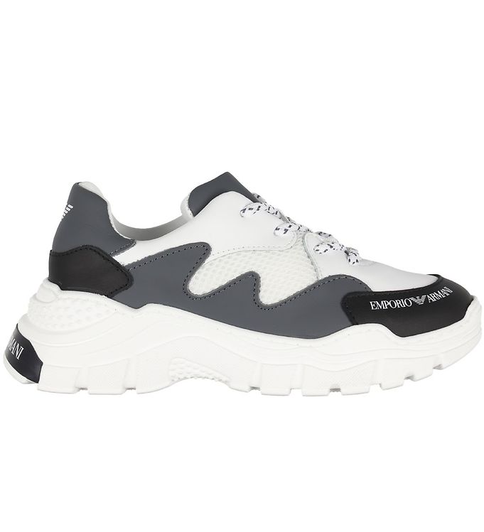 Emporio Armani Shoes - Black/White/Gray » Cheap Shipping