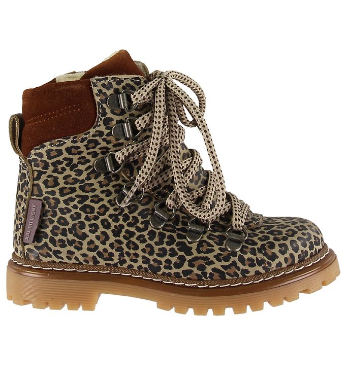 Angulus Winter Boots - Tex - Leopard/Cognac
