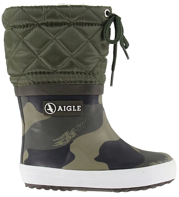 Aigle Boots - - Camou Kaki » Quick Shipping