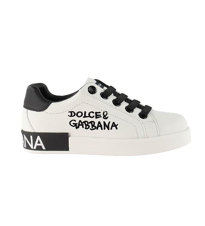 Descubrir 65+ imagen dolce and gabbana white and black sneakers