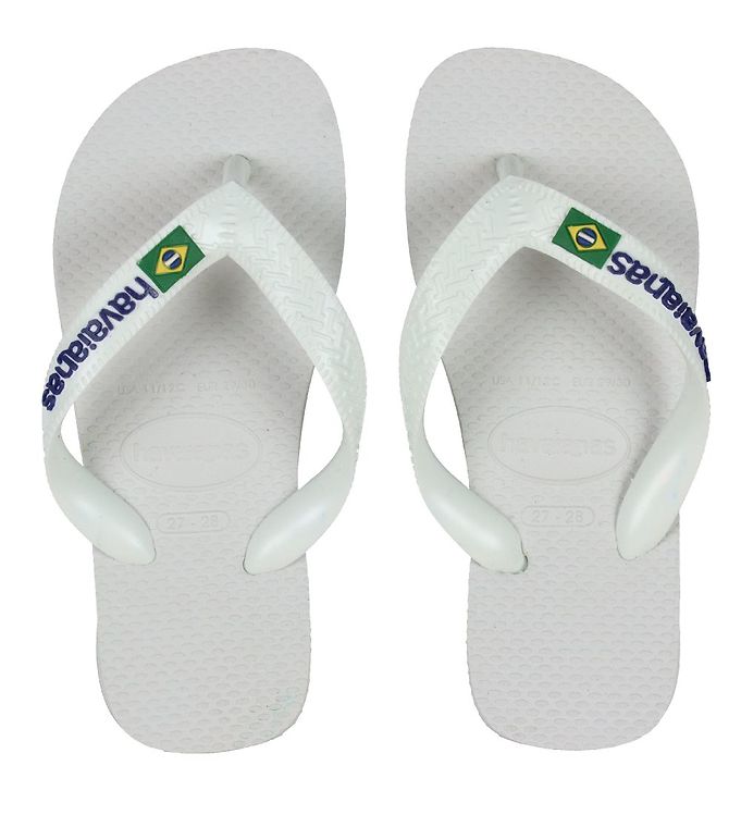 milieu fysiek Plasticiteit Havaianas Slippers - Brazilië - Wit » Altijd Goedkope Verzending