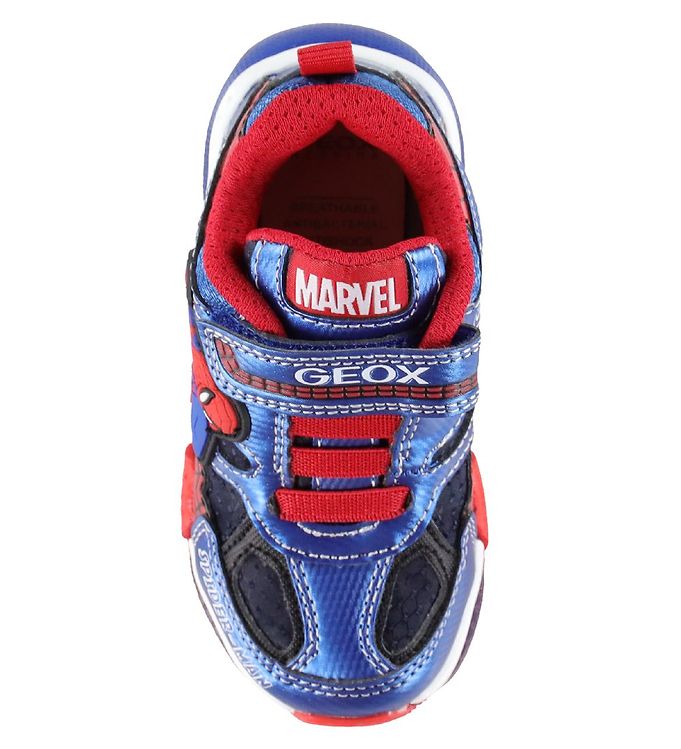 uitdrukking kleinhandel Kardinaal Geox Shoe w. Light - Marvel Spider-Man - Navy/Royal