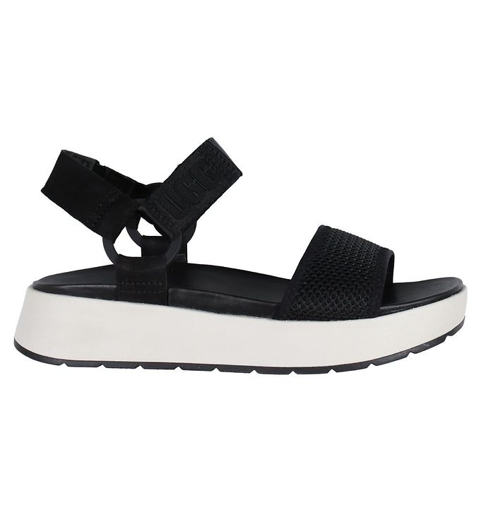 UGG Sandals - Aissa - Black/White » Always Cheap Shipping