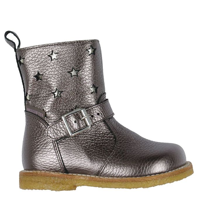 Triumferende Fugtig Uoverensstemmelse Angulus Winter Boots Boots - Tex - Mauve Shine/Champagne w. Zipper