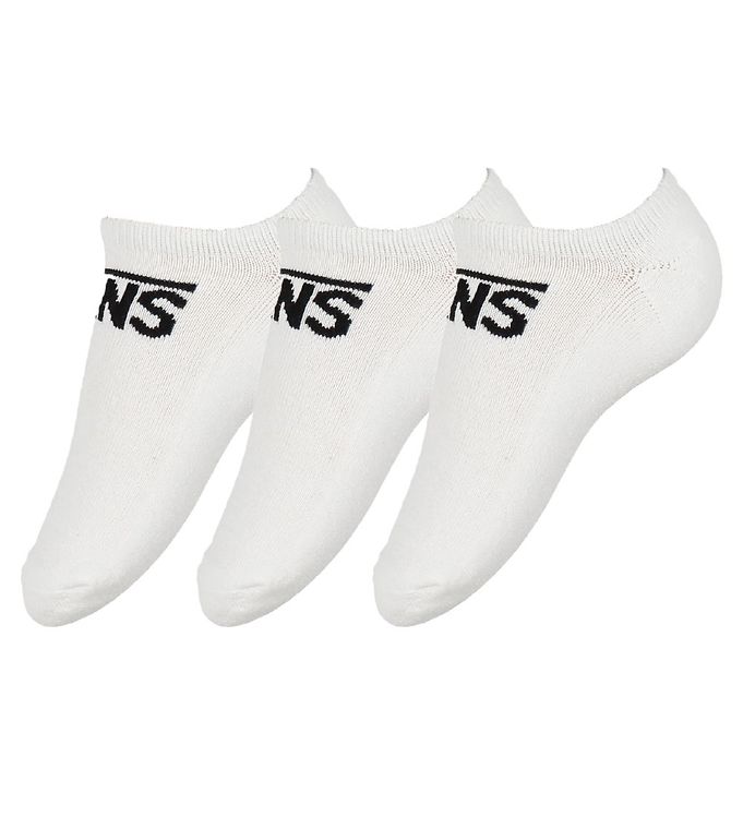 Vans Ankle Socks - 3-pack - White » New Styles Every Day
