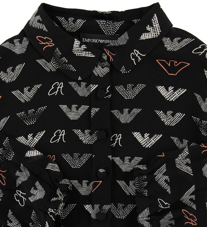 armani logo dress